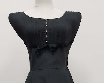 Vintage Long Black Dress